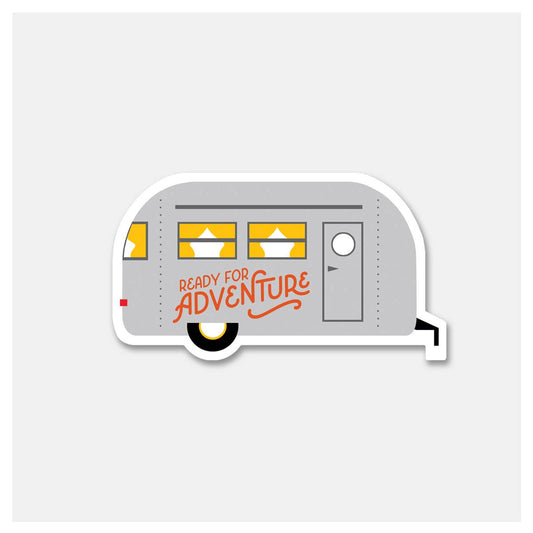 Adventure Airstream Trailer - Sticker