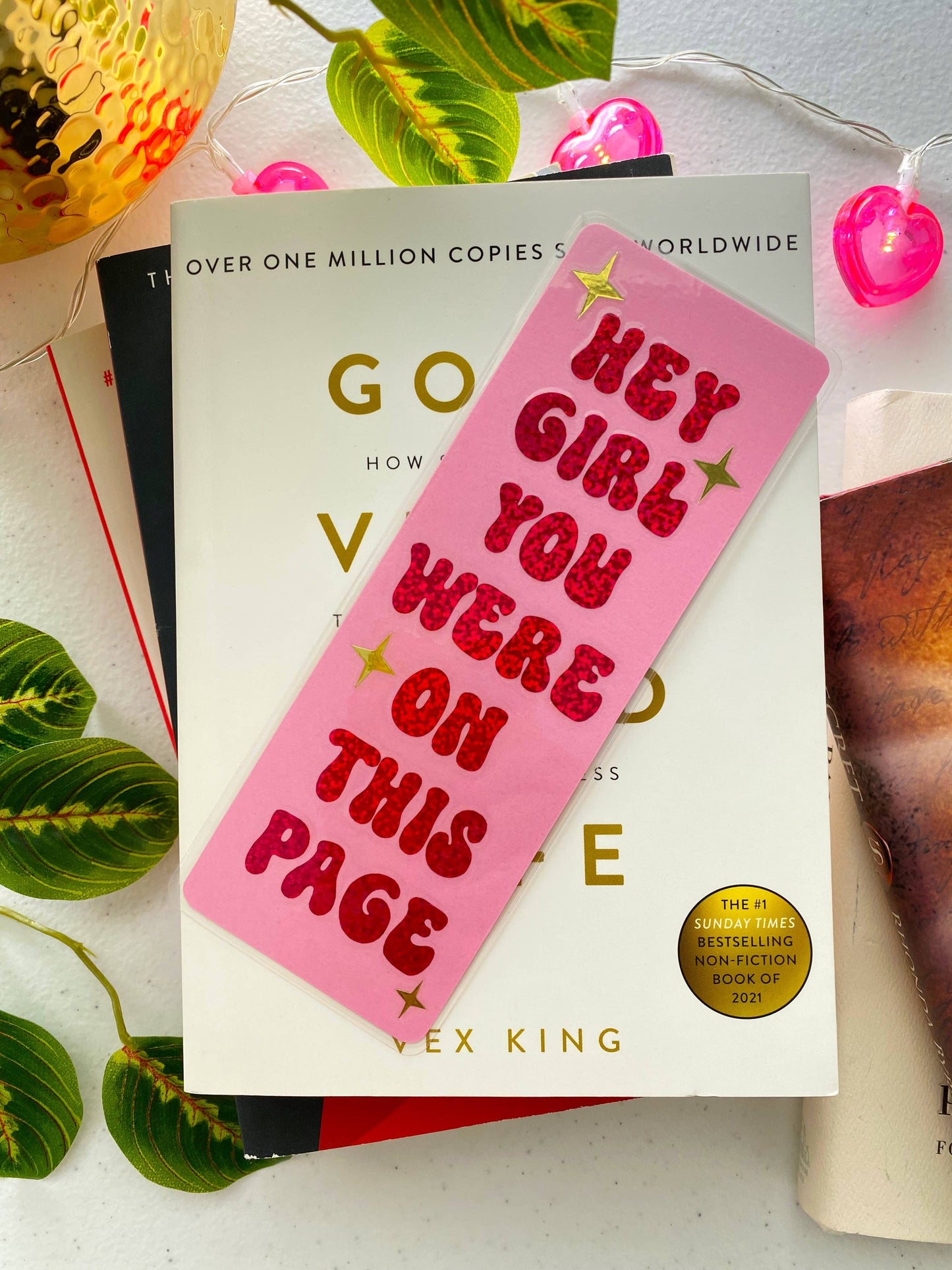 Hey girl you were on this page bookmark laminated (Qty. 1)