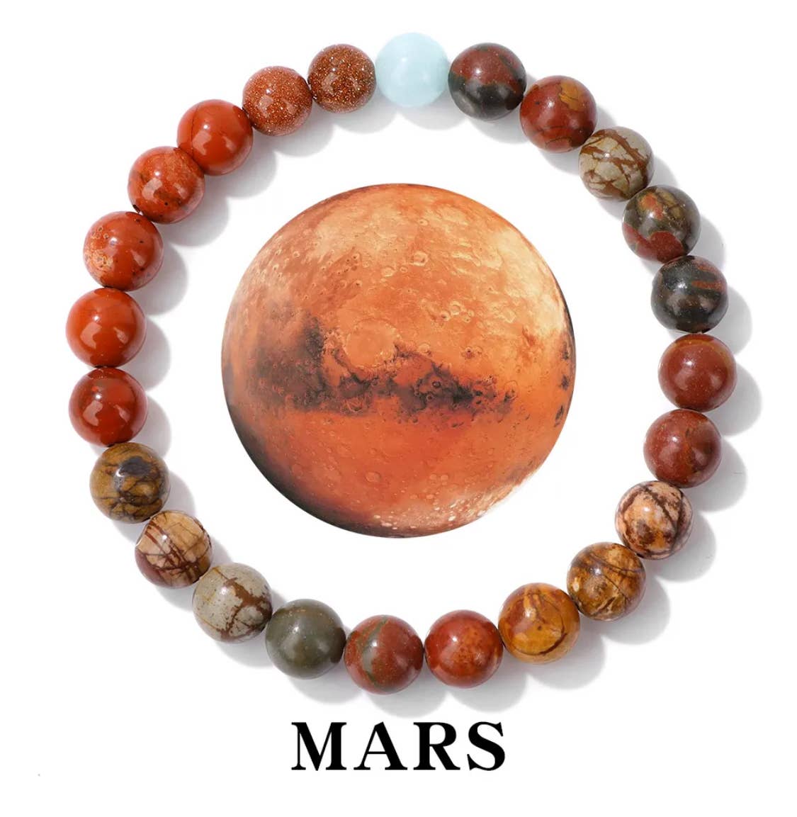 Solar System Natural Stone Bracelets
