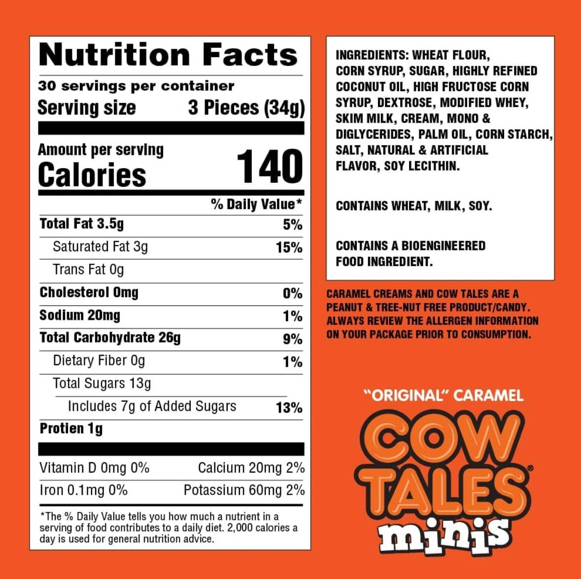 Nostalgic 1984 Original “mini” GOETZ Cow Tales®