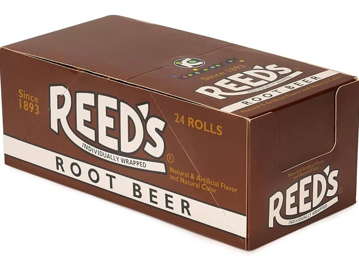 Nostalgic Reed’s “Root Beer” Hard Candy Roll Est. 1893!