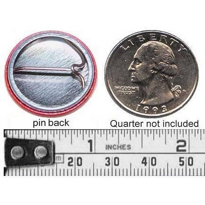 Bigfoot Search Team x 25 1"inch pins SASQUATCH mystery weird