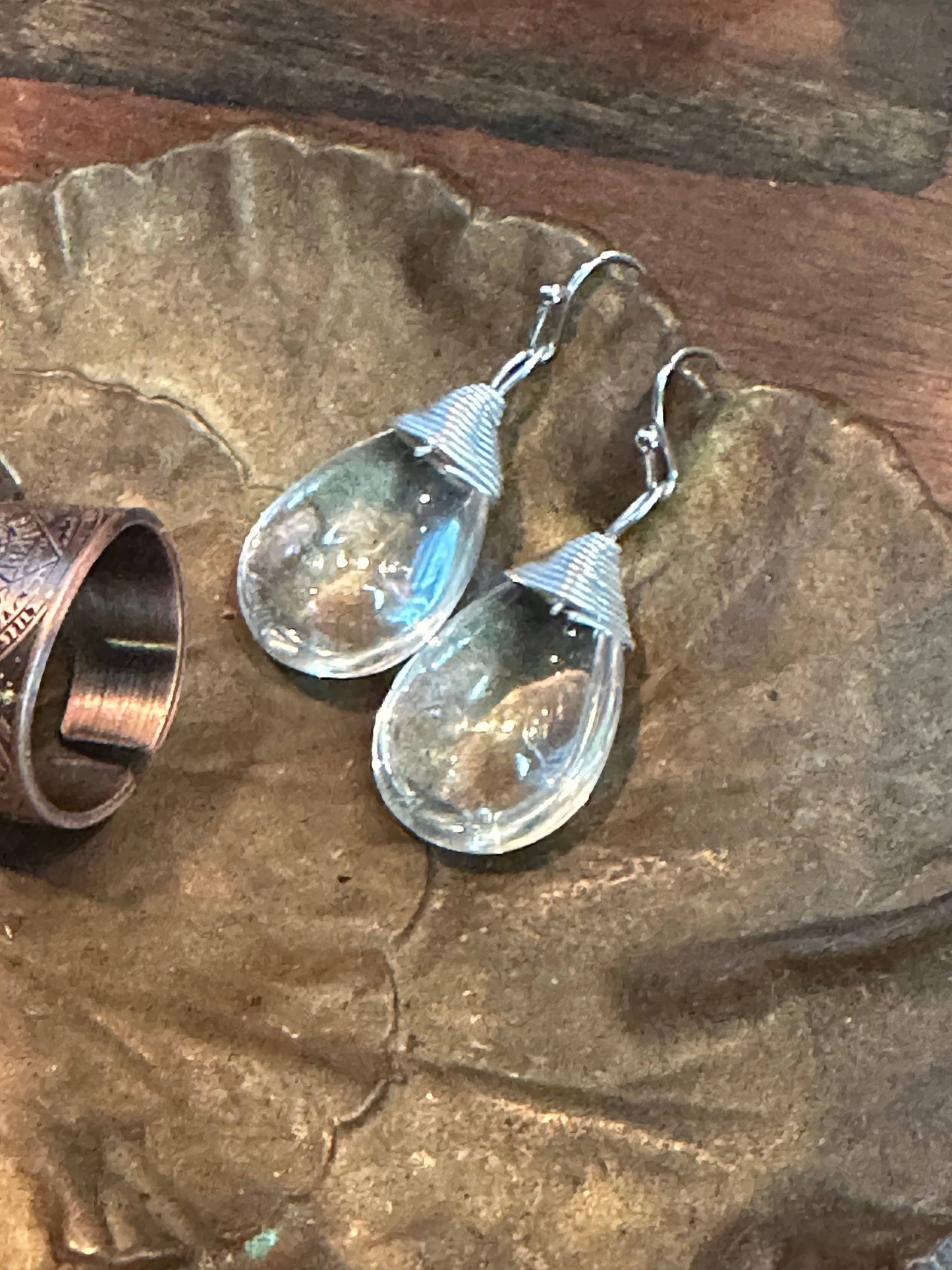 Lily Crystal Drop Earring.