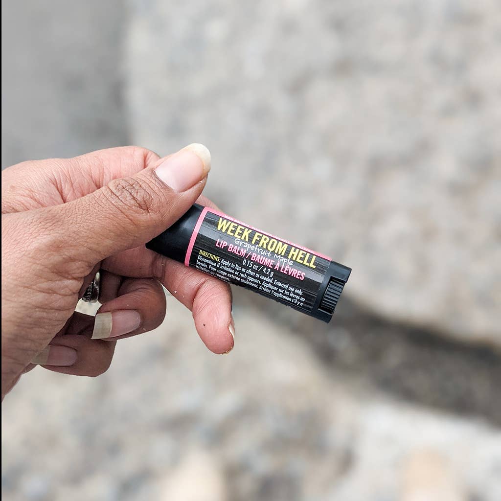 Week From Hell - Lip Balm Pack /20pc - Grapefruit Maple