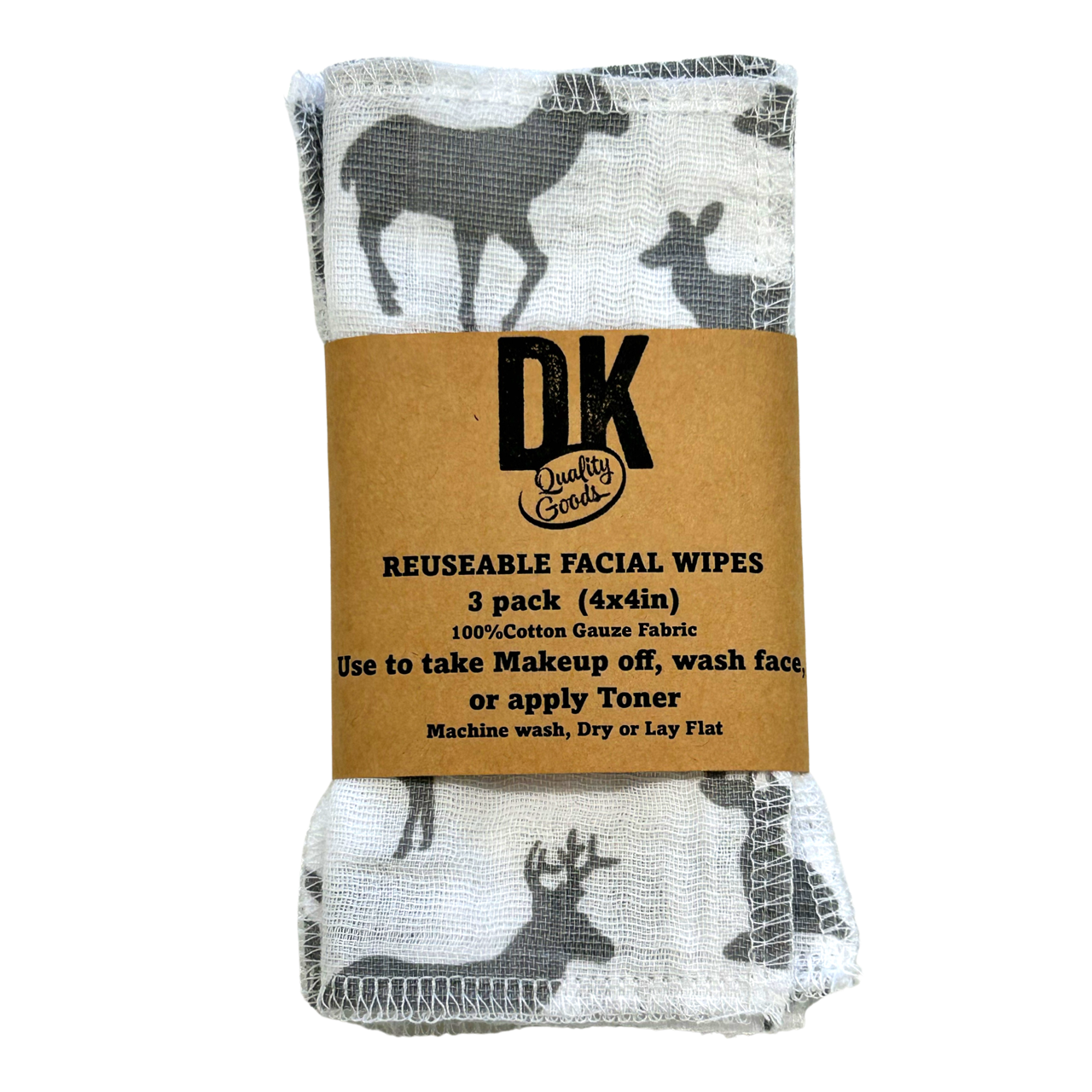 Reusable Facial Wipes-3 Pack