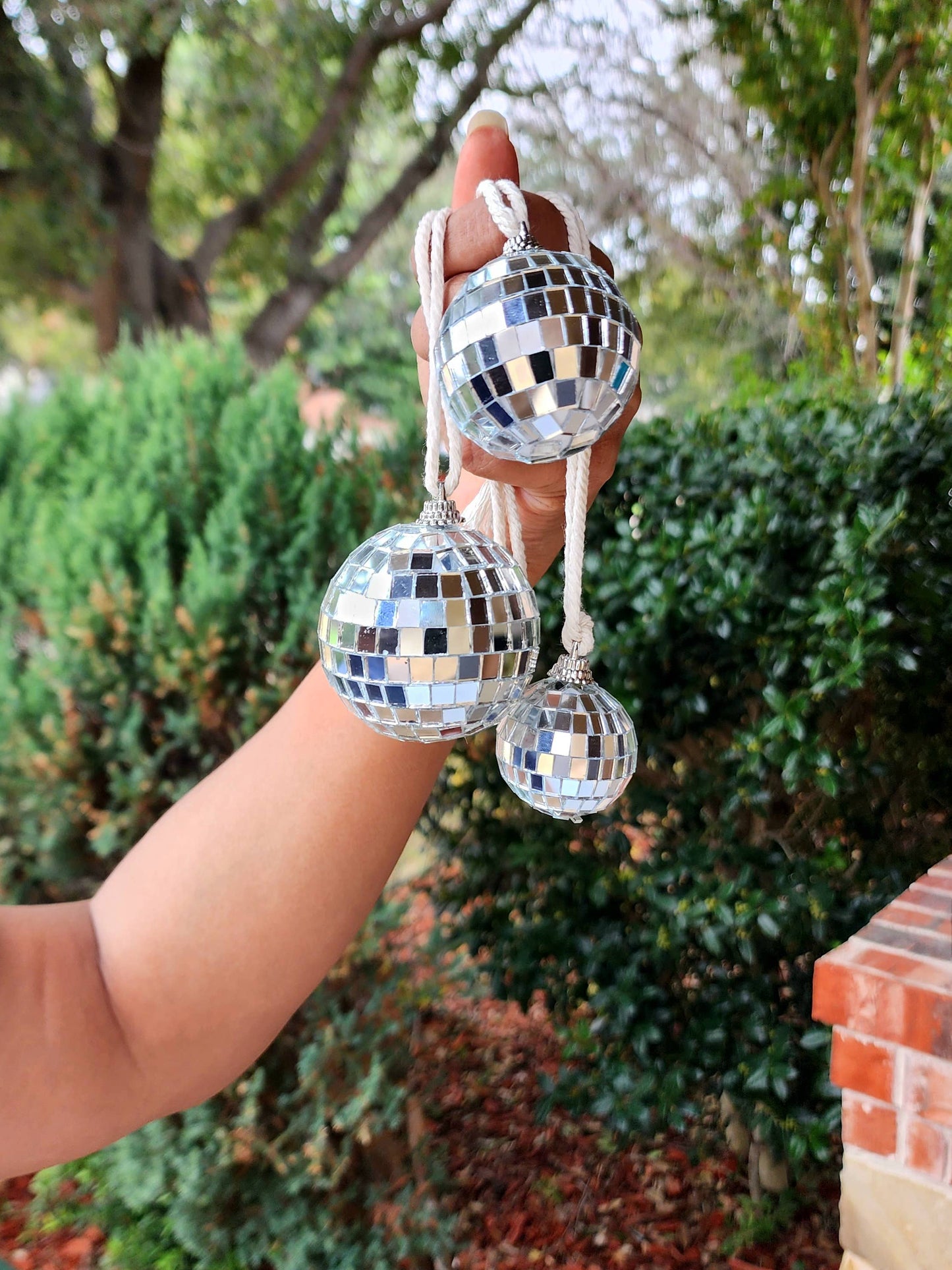 Disco Ball Charms, Car Accessories, Boho & Retro Home Decor