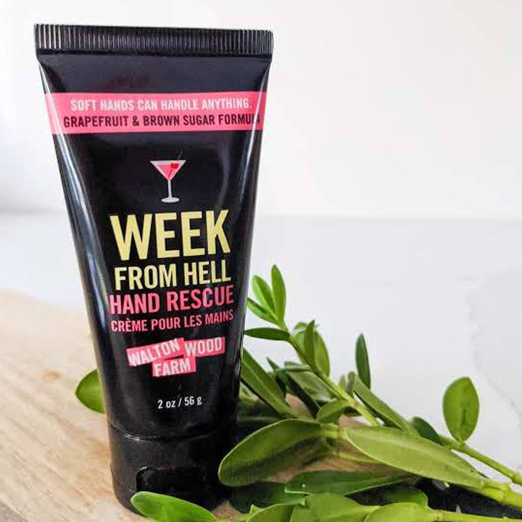 Week From Hell, Me Time, Beach Babe 2oz Hand Rescue Tube