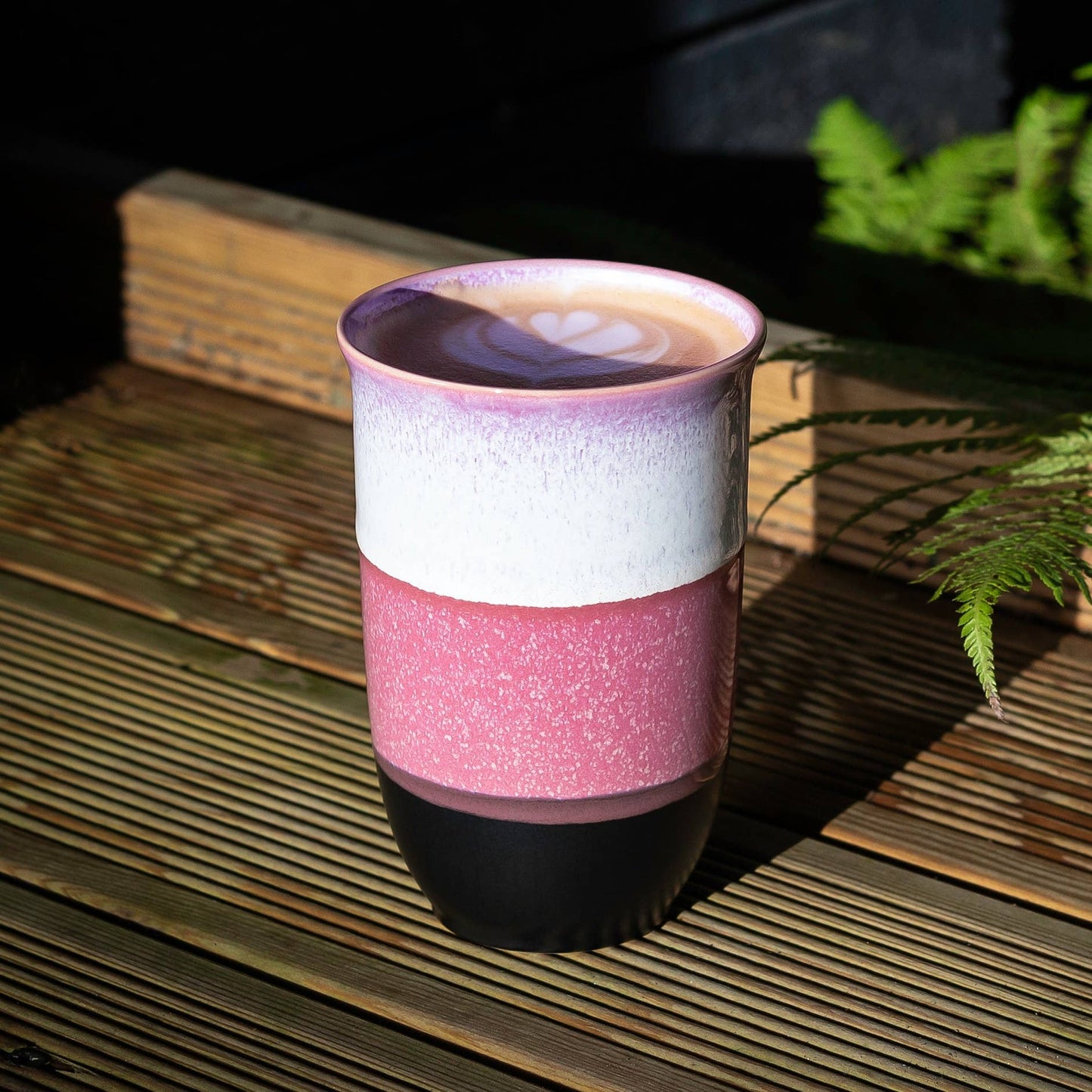 Eclipse 12oz Ceramic Travel Mug – (Includes Lid & Band)