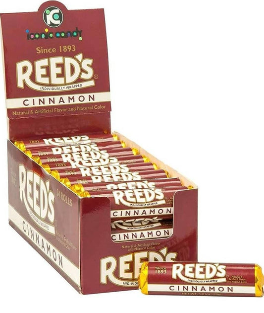 Nostalgic Reed’s “Cinnamon 
” Hard Candy Roll Est. 1893!