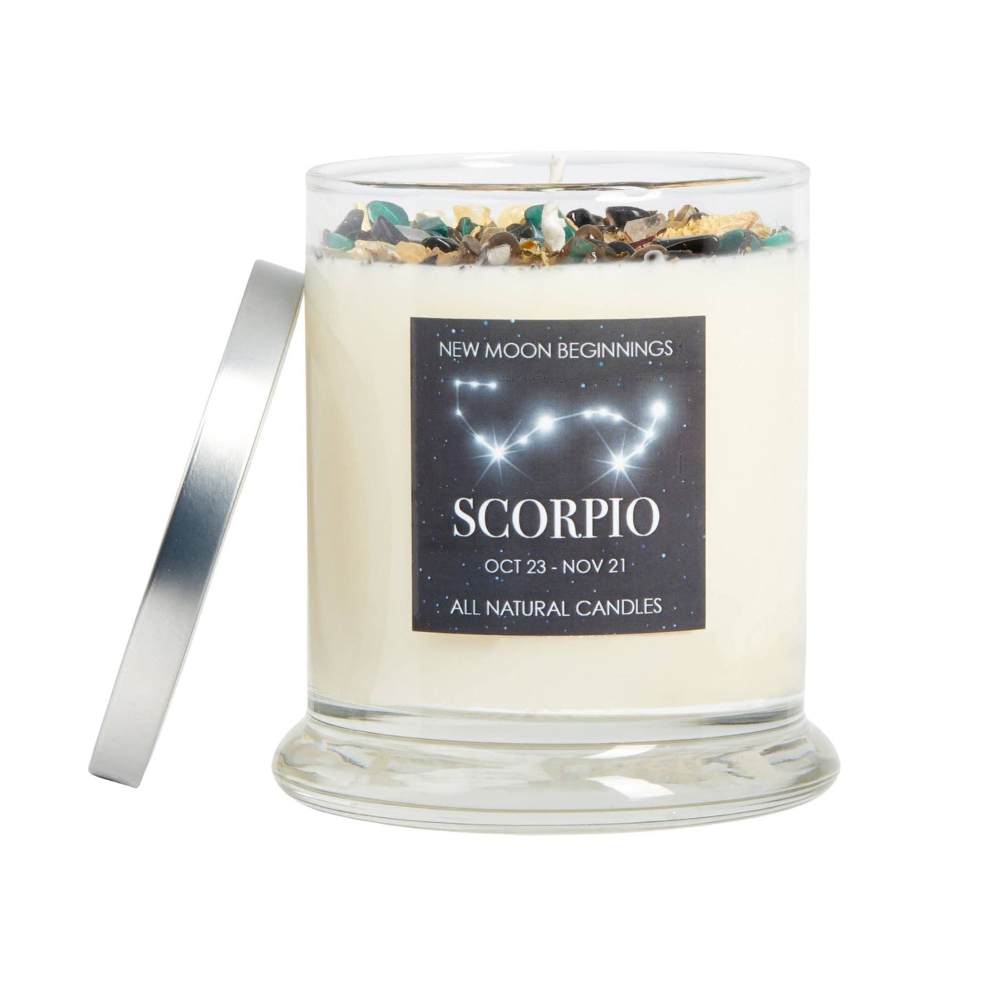 Crystal Cleansing Candles, Energy Candles 12oz Soy Candles Handmade