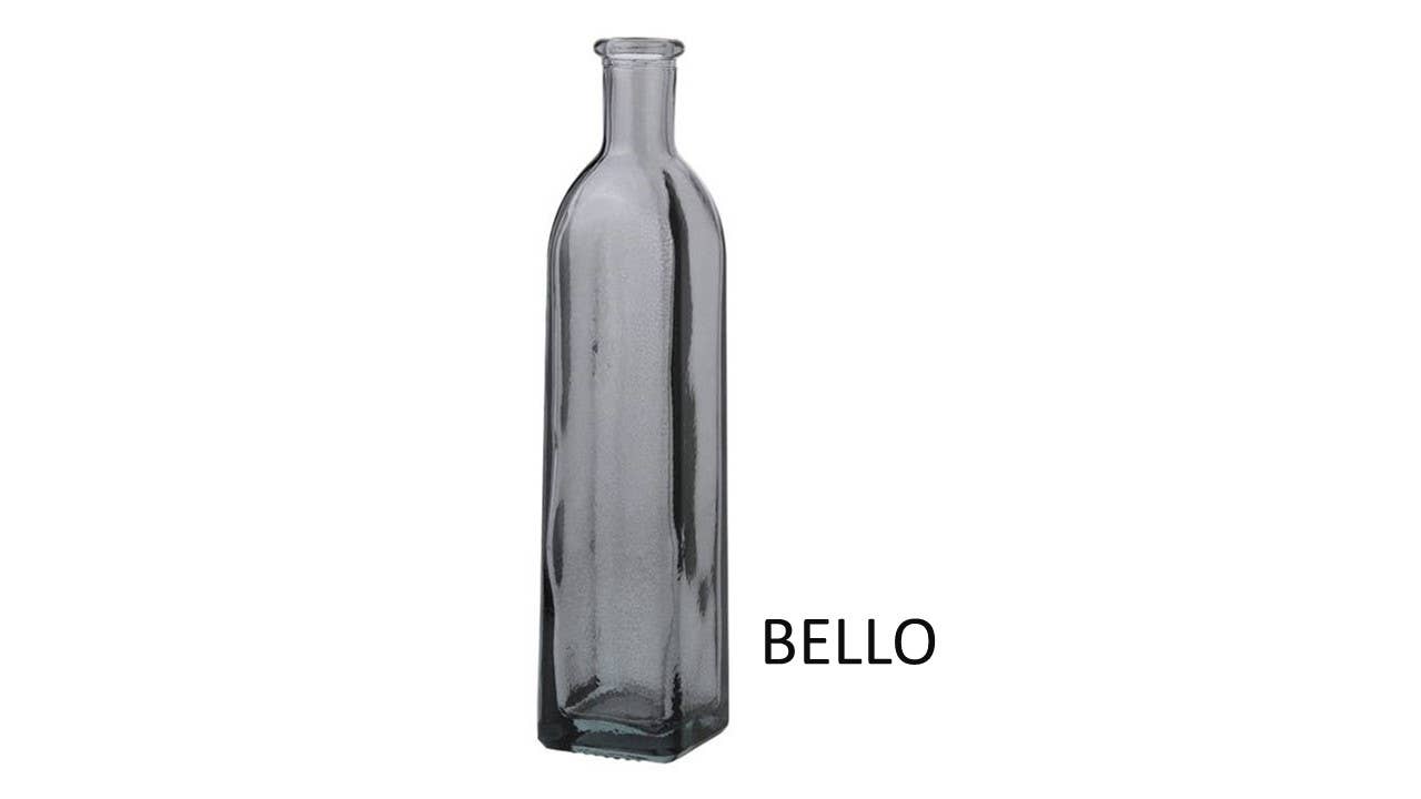 Valencia Recycled Glass Vases: Bello, Bonito, Sol (SMALL)