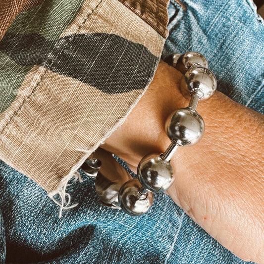 Extra Large Bead Chain Bracelet